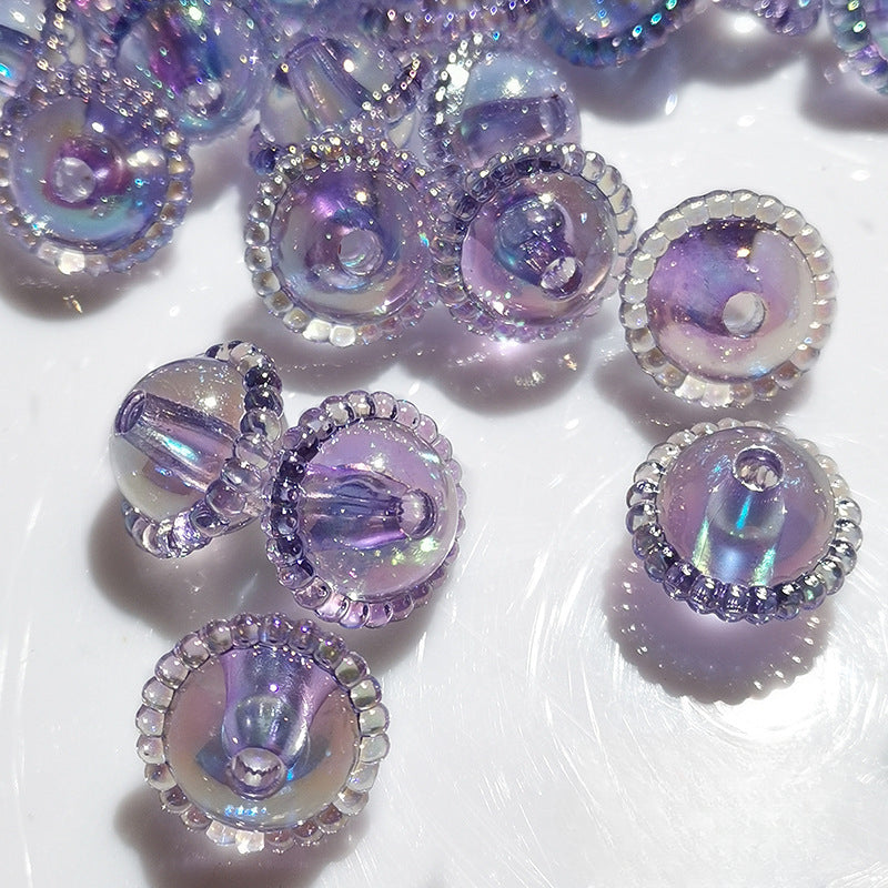 Cuentas acrílicas coloridas de hielo al por mayor